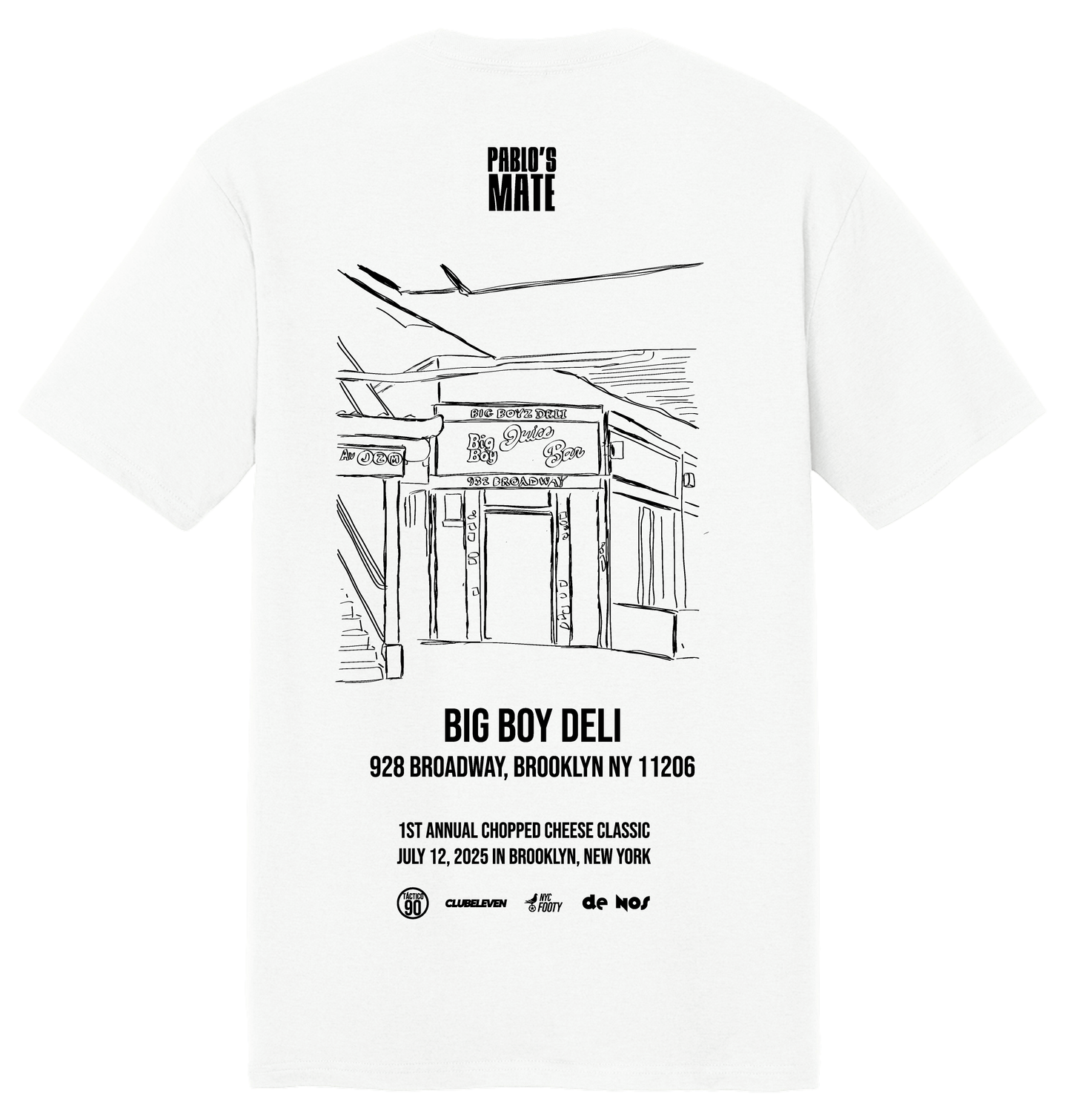 Big Boy Deli: Chopped Cheese Classic 2025 Tee