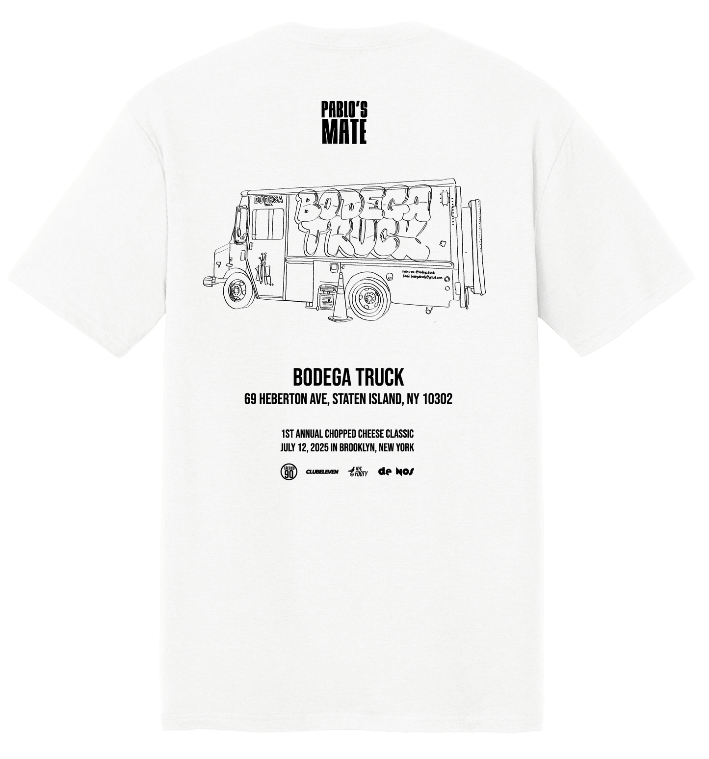 Bodega Truck: Chopped Cheese Classic 2025 Tee