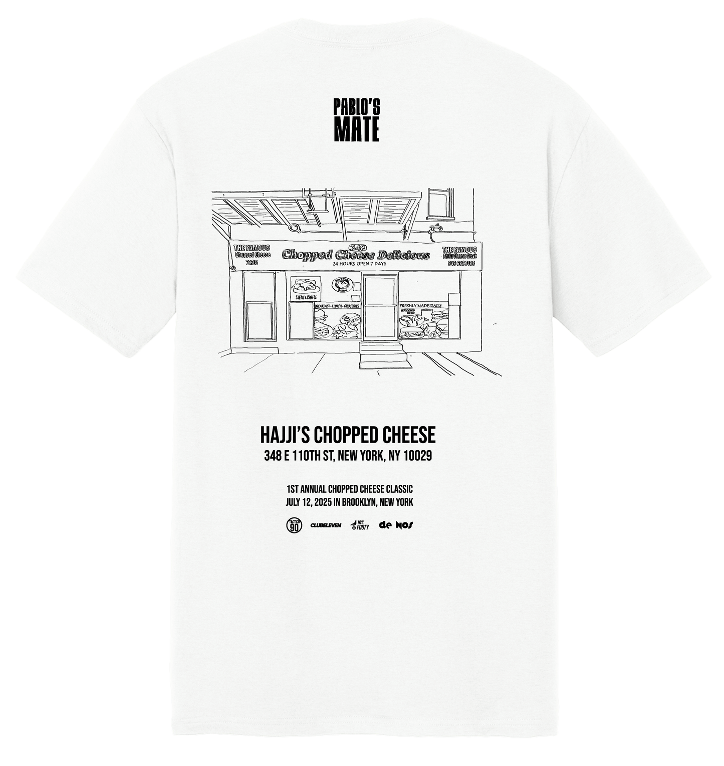 Hajji's Chopped Cheese: Chopped Cheese Classic 2025 Tee