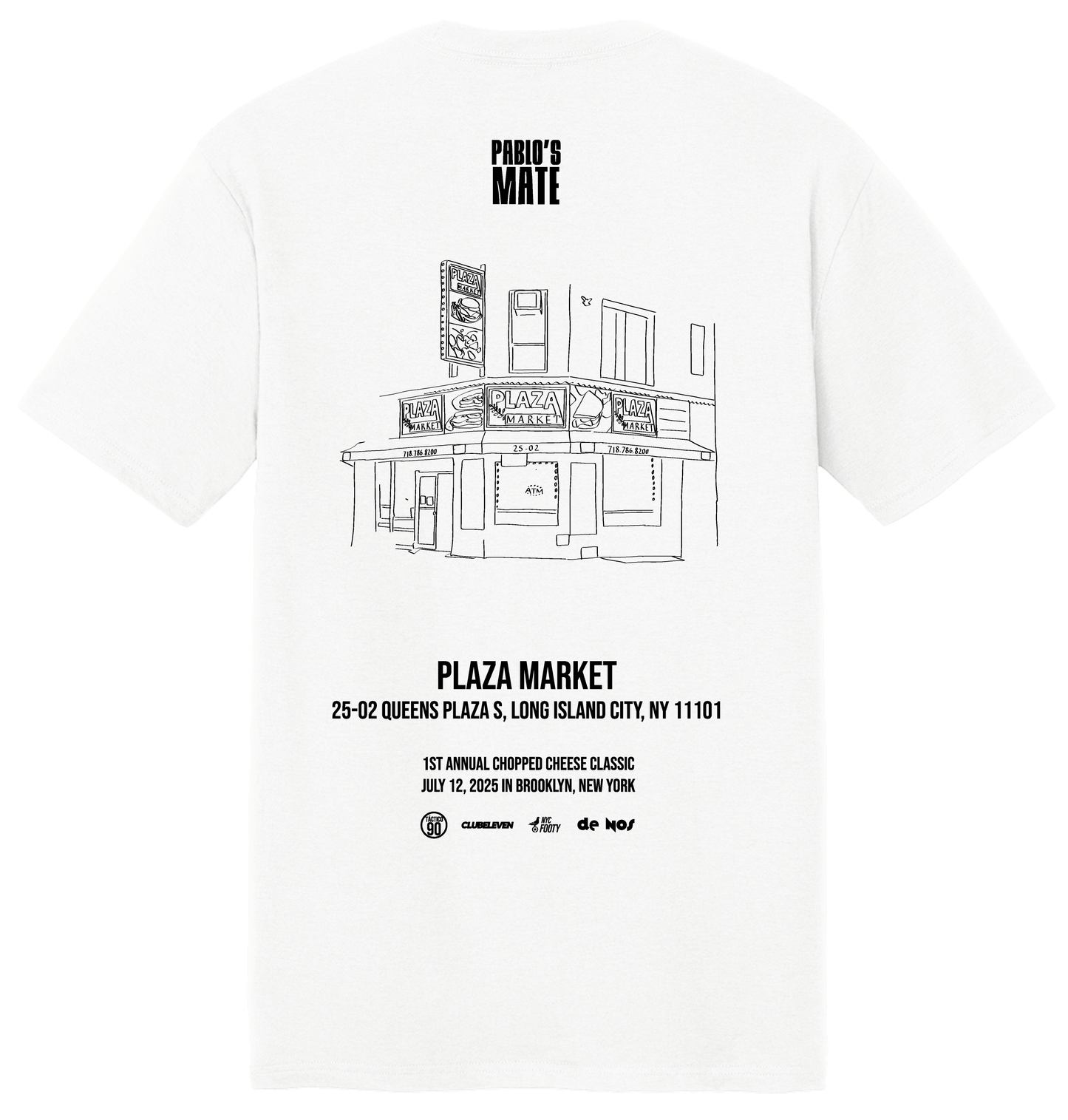 Plaza Market: Chopped Cheese Classic 2025 Tee