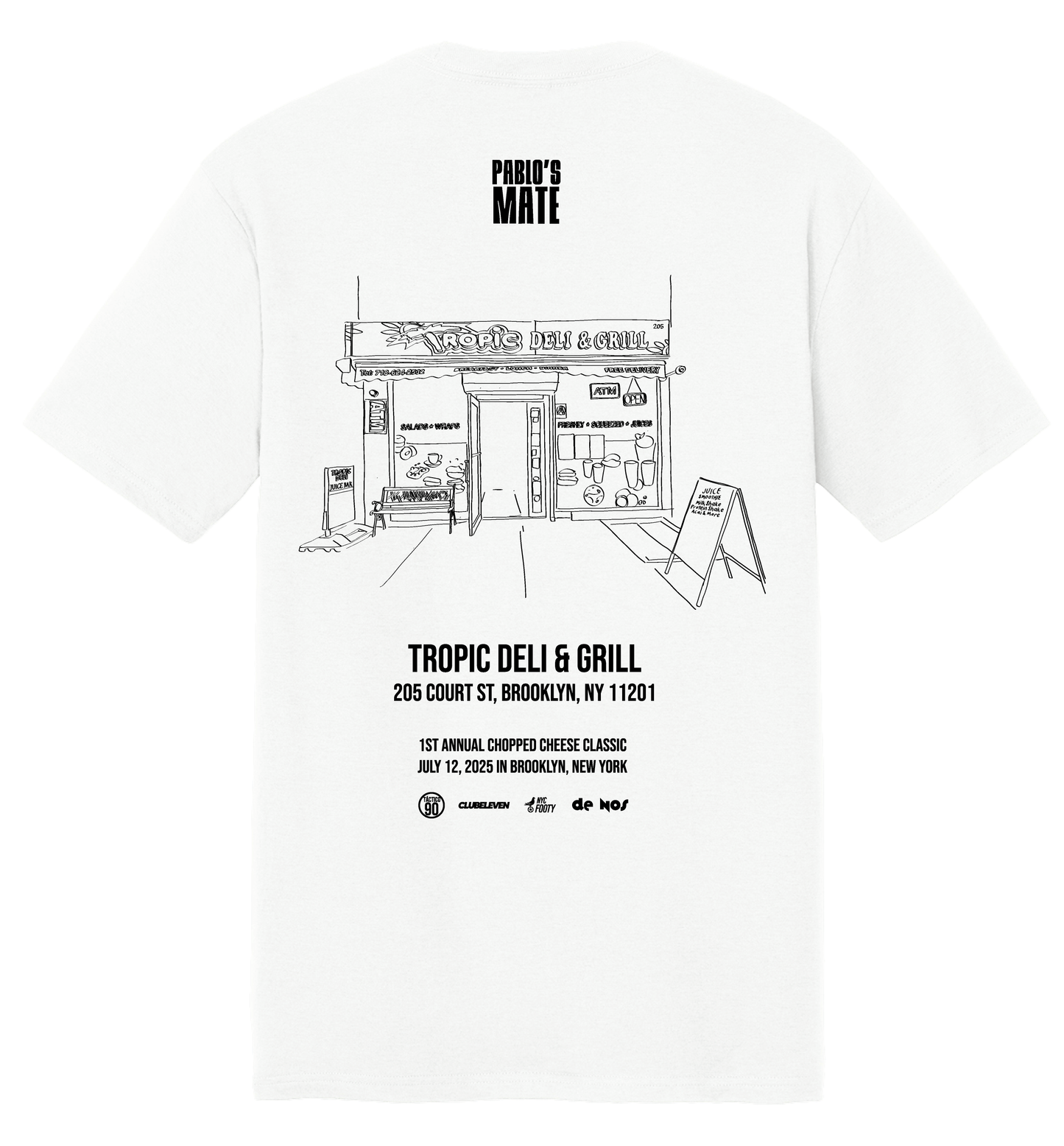 Tropic Deli: Chopped Cheese Classic 2025 Tee
